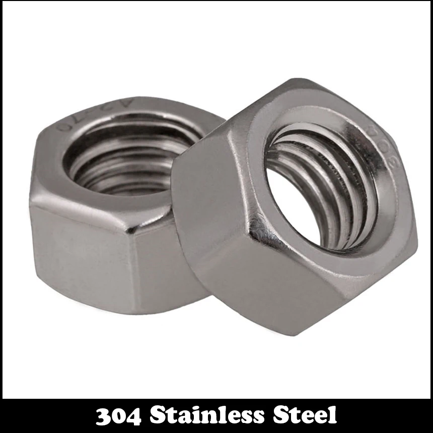 3/8 Stainless steel 1/4 BSF Full Nuts 5/16 