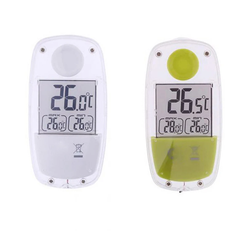 

Solar Powered Wireless Pool Thermometer Swim SPA Pond Tub Waterproof Digital LCD Backlit Floating Temperature