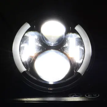 

WHDZ 2X 7 Inch Round LED Headlights Projection Headlight Kit for Jeep Wrangler JK TJ LJ lada niva 4x4 suzuki samurai Hummer