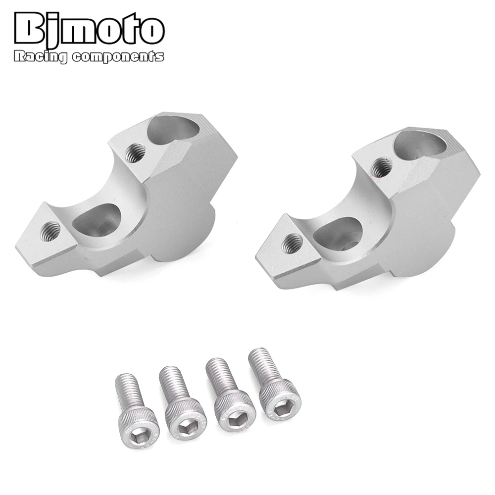 

BJMOTO Motorcycle Aluminum Handlebar Risers For Honda X-ADV750 XADV 750 XADV750 2017-2018 Handle Bar Height up Adapters