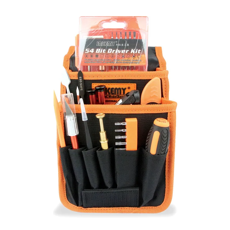 

Jakemy JM-P12 Complete mobile phone repair tool screwdriver Set Portable Electronic Dismantle Tools Kit for iphone Hand Tool Set