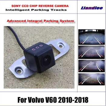 

HD CCD SONY Rear Camera For Volvo V60 2010-2018 Intelligent Parking Tracks Reverse Backup / NTSC RCA AUX 580 TV Lines
