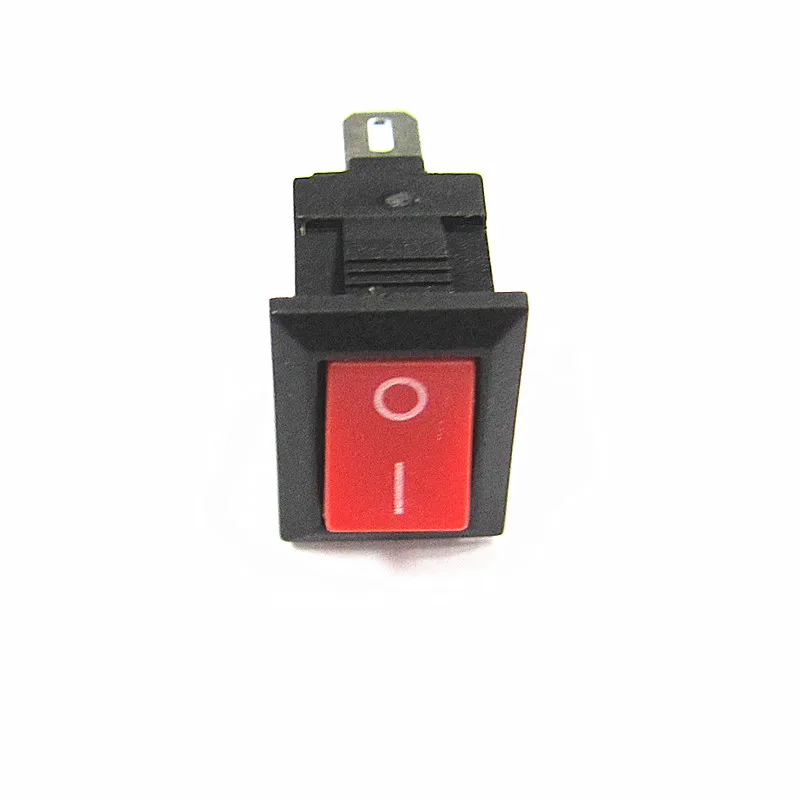20pcs Red Push Button Switch 3a 250v Kcd11 2pin Snap In On Off Rocker Switch 10mm 15mm Red Switches Aliexpress