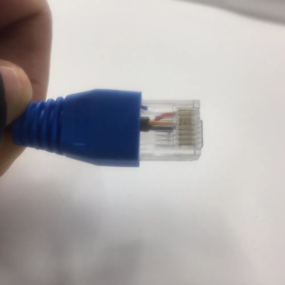 Бесплатная доставка 2 шт. оригинальный датчик ds18b20 с разъемом RJ45 6*50 мм Даллас