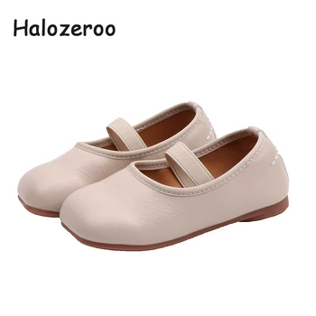 

2019 Autumn New Baby Girls Soft Shoes Kids Brand Shoes Children Pu Leather Flats Toddler Princess Shoes Fashion Black Mary Jane
