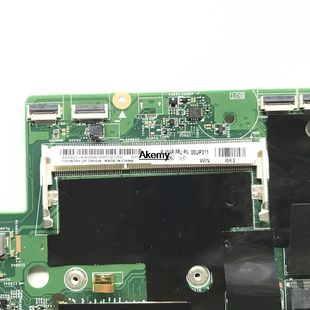Lenovo Thinkpad S3 YOGA14 Материнская плата ноутбука с i7-4510U FRU 00UP311 13323-2 448.01127.0021 100% протестированный быстрый корабль