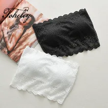 Стиль, летний кружевной бюстгальтер белого цвета, бюстгальтер на груди, бюстгальтер без бретелек для девочек