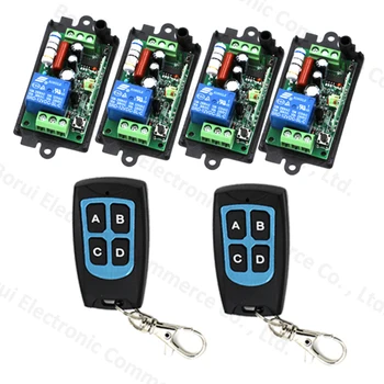 

AC 220V 110V RF wireless Radio switch remote control switch 1CH Receiver Transmitter 315MHZ Free Shipping