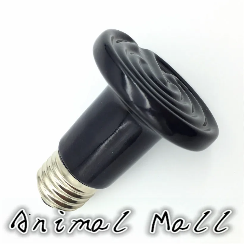 

1 Pcs Newest Thicker Version Small Mini Reptile Pet Far Infrared Ceramic Heating Lamp Heat Lamp 25W 50W 75W 100W