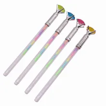 10 шт. смешанные 1,0 мм перо с крупным бриллиантом, ручка для рисования, флуоресцентная гелевая чернильная ручка, Студенческая живопись, граффити ручка для офиса