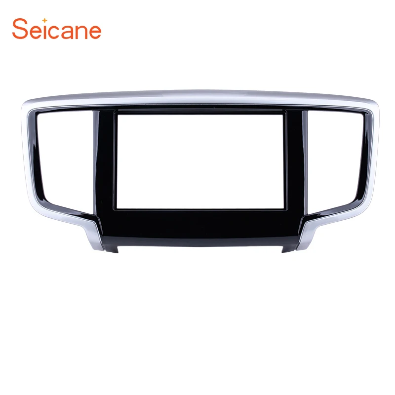 

Seicane Double Din Refitting Mount Trim Kit Fascia Frame Car Radio Panel For 2014 Honda Odyssey
