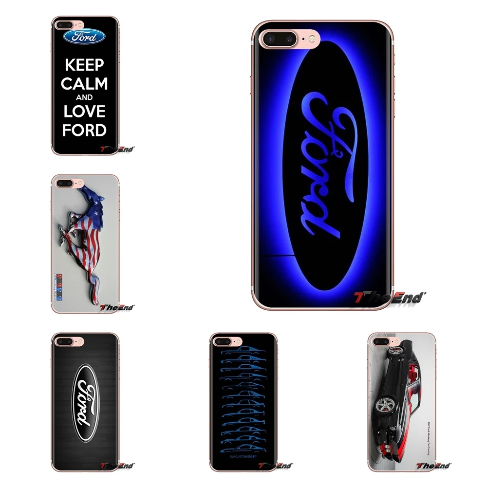 Для Huawei G7 G8 P7 P8 P9 P10 P20 P30 Lite Mini Pro P Smart Plus 2017 2018 2019 мягкий чехол для корпуса Super Car Ford