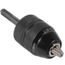

Drill Chuck Adapter, 2-13mm 1/2-20UNF Mount Heavy Duty Professional Converter Tool with SDS Plus Shank Adaptor