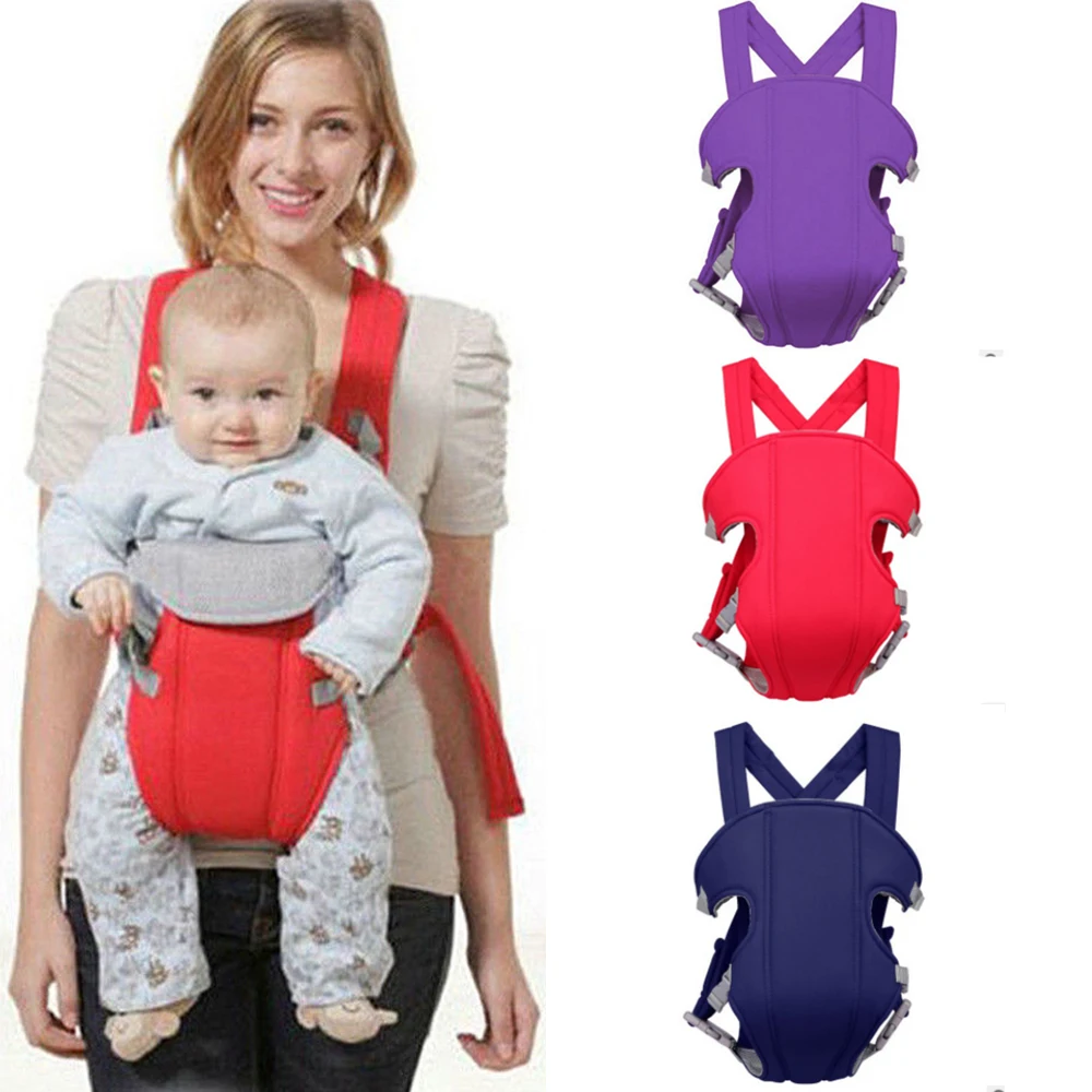 New Breathable Ergonomic Infant Baby Carrier Adjustable Wrap Sling Backpack US