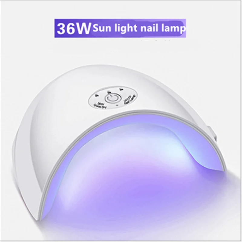 

Smart Manicure Phototherapy Machine 36w nail polish glue baking lamp led nail lamp sun light therapy lamp manicure tool
