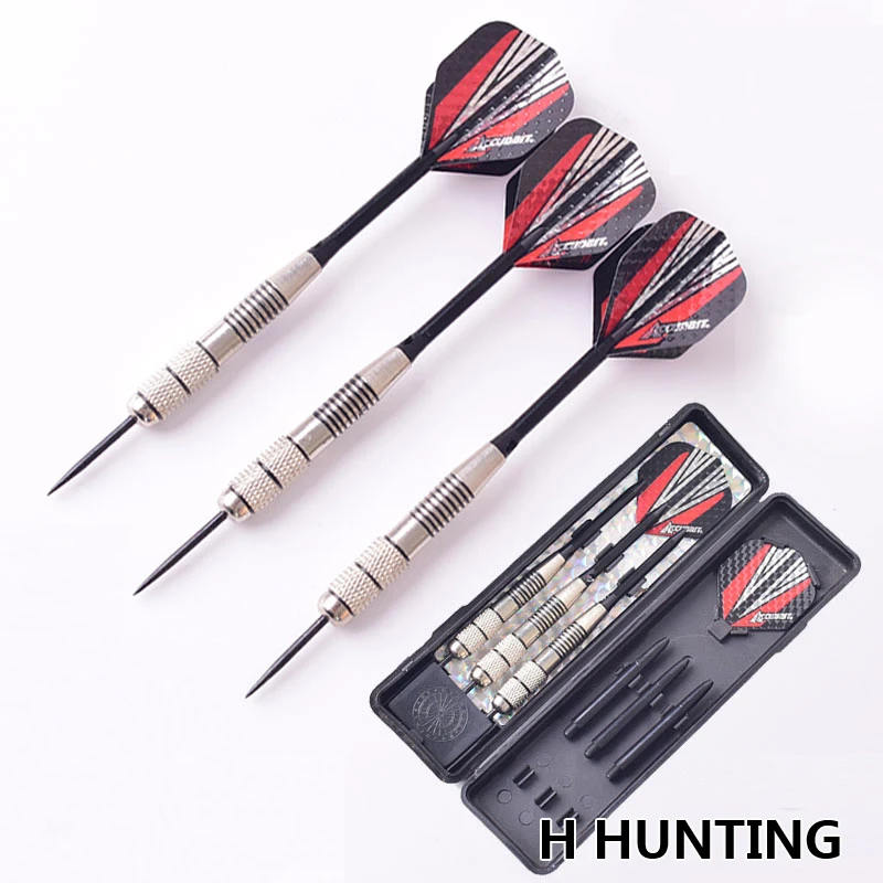 3Pcs 24g Professional Darts Brass Aluminum Pole Steel tip darts Indoor