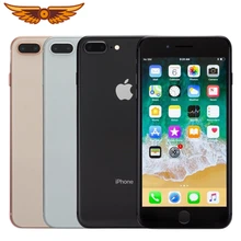 Original Entsperrt Apple iPhone 8 Plus 5,5 Zoll Hexa-core 3GB RAM 64GB ROM IOS LTE 3D touch Dual Hinten Kamera 12MP Handy