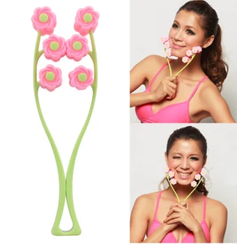 

1pc Elastic Facial Massager Face Lift tools Massage Roller Slimming Face Facial Relaxation Slimming Tool Roller color random