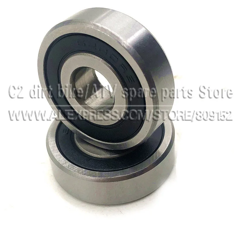 2pcs Bearing 6200 6200Z Fit For Pocket bike Handlebar Steering Rod Mini Dirt Bike Small ATV Quad
