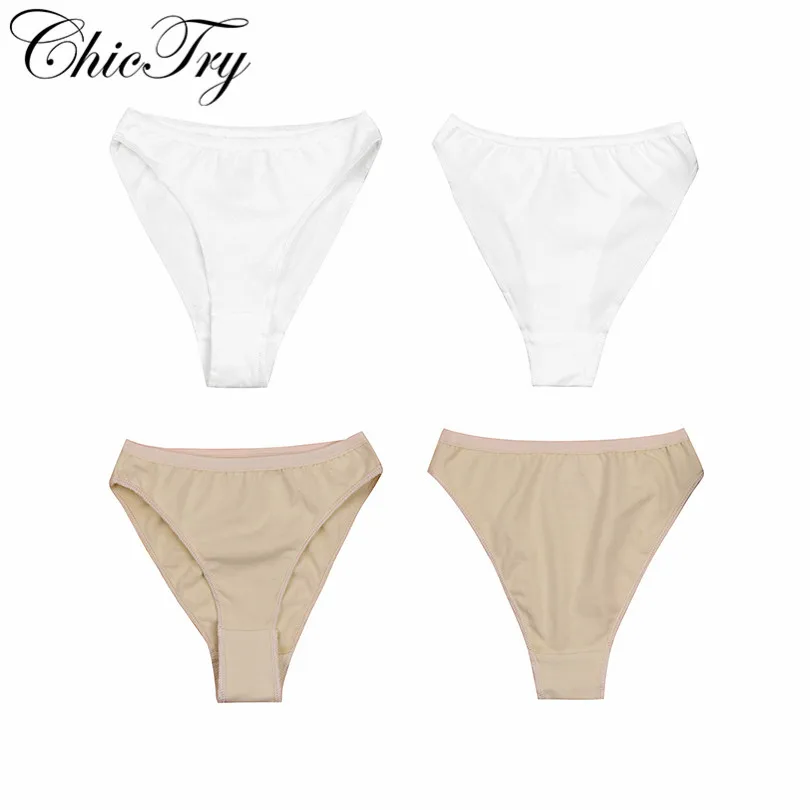 

ChicTry 2-12Y Children Kids Ballet Dance Underwear Girls High Leg Cut Briefs Triangle Panties Underpants Ballet Dance Gymnastics