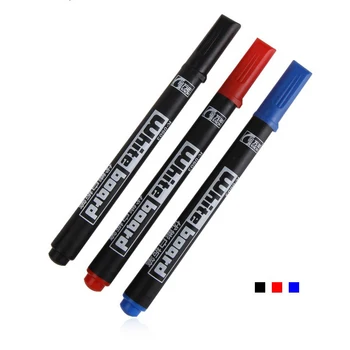 

1.5mm Fine Point Dry Erase Whiteboard Marker Pen Red/Blue/Black Color Quick Drying Non toxic Marker-20 pcs/pack
