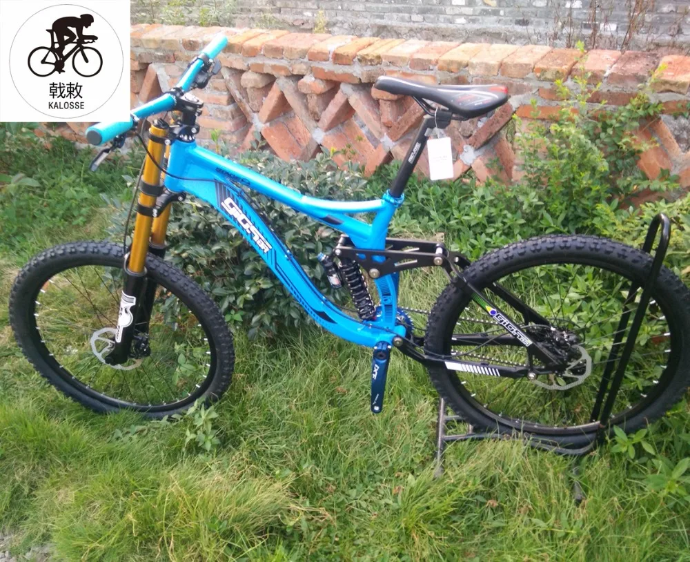 Excellent Kalosse Hydraulic brakes Barrel shaft 20*110mm 190mm travel DH mountain bike 8/9/10/11 speed 26*2.35er 1 Excellent Kalosse Hydraulic brakes Barrel shaft 20*110mm 190mm travel DH mountain bike 8/9/10/11 speed 26*2.35er 1