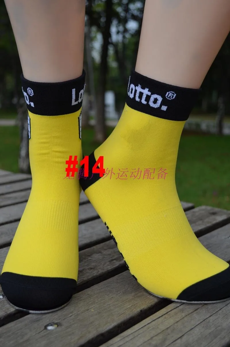 3 пары/Лот Team lotto jumbo велосипедные носки дышащие высокие до колена Защита ног