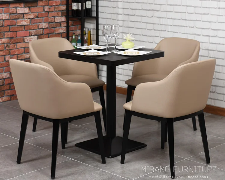 Hot Modern Nordic coffee chair with armchair metal leather living room chair.Leather Dining Room furniture Metal Dining Chair Hot Modern Nordic coffee chair with armchair metal leather living room chair.Leather Dining Room furniture Metal Dining Chair