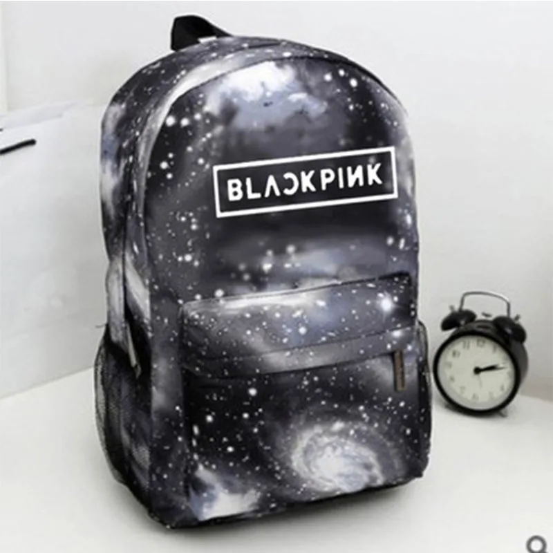 

Korea Star Design BlackPink Canvas Bag New Album Kill This Love BackPack High Capacity Teenagers LX145