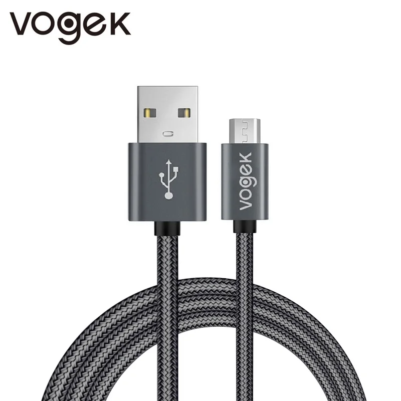 

Vogek Micro USB Cable For Fast Charging USB Cable Android Quick Charge Micro-USB Cable for Samsung Xiaomi Kindle HTC LG Sony
