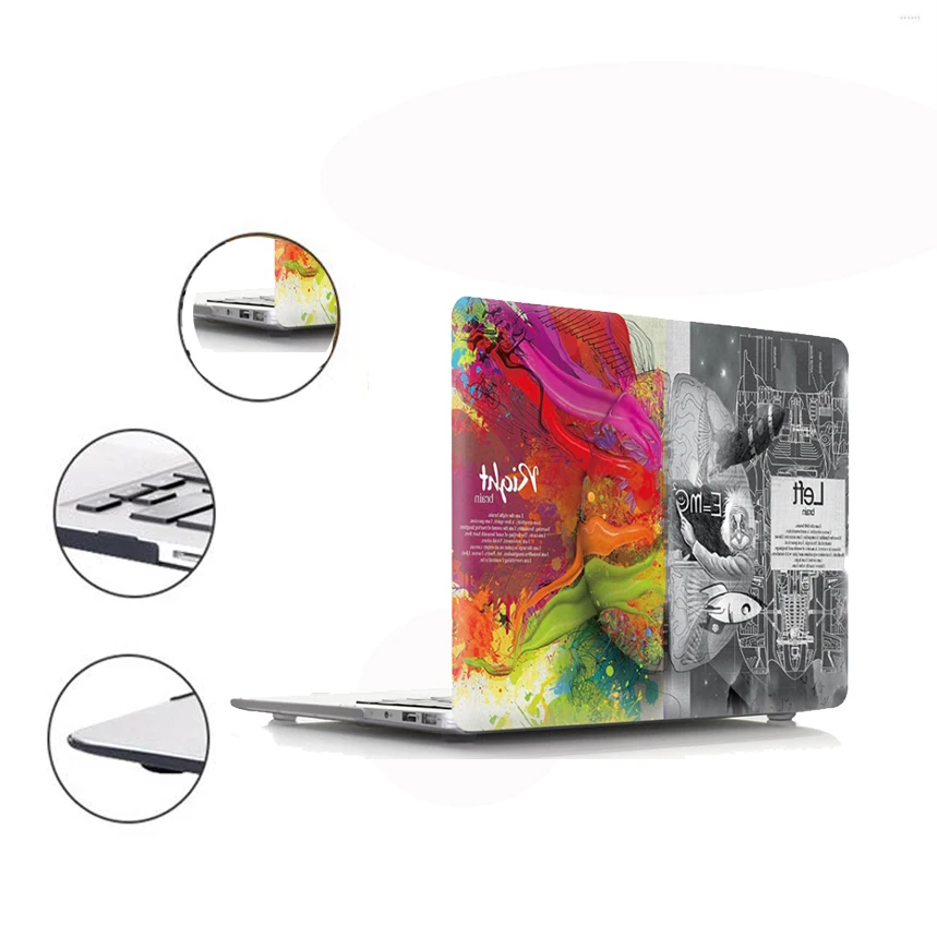Новый чехол для Macbook Air 13 2018 A1932 мультяшный головной убор ПВХ Pro Retina 11 12 15 Touch Bar