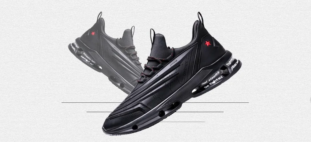 ONEMIX/Мужская Спортивная обувь для мужчин; спортивные кроссовки; Цвет черный, красный; Zapatillas; спортивная обувь для тенниса; Уличная обувь; Прогулочные кроссовки