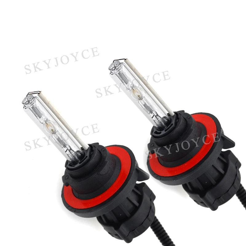 

2018 New 1 pair 35W hid bixenon H13-3 high low beam halogen replacement 4300K 6000K 8000K high low H/L H13 Car Headlight bulb