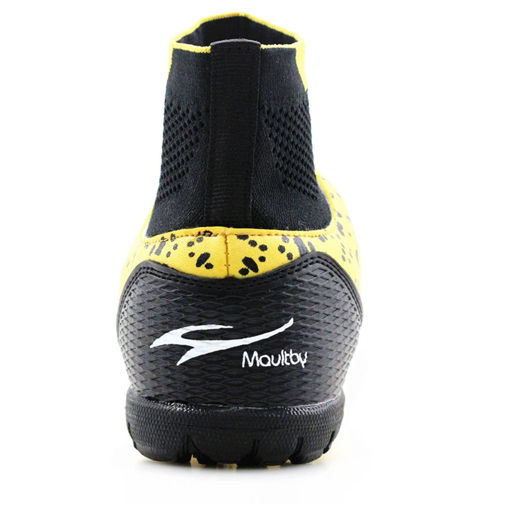 Maultby мужские черные золотые высокие голеностопные бутсы #08G|soccer cleats|indoor cleatsshoes soccer