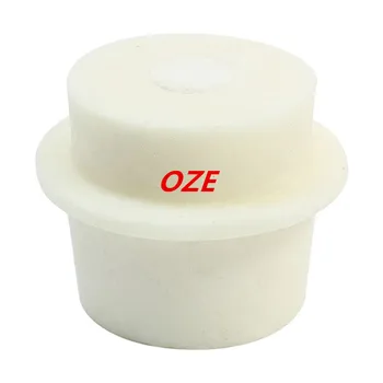 

1 PCS 44mm-49mm 29mm Hole Dia Conical Flask Silicone Stopper Beige