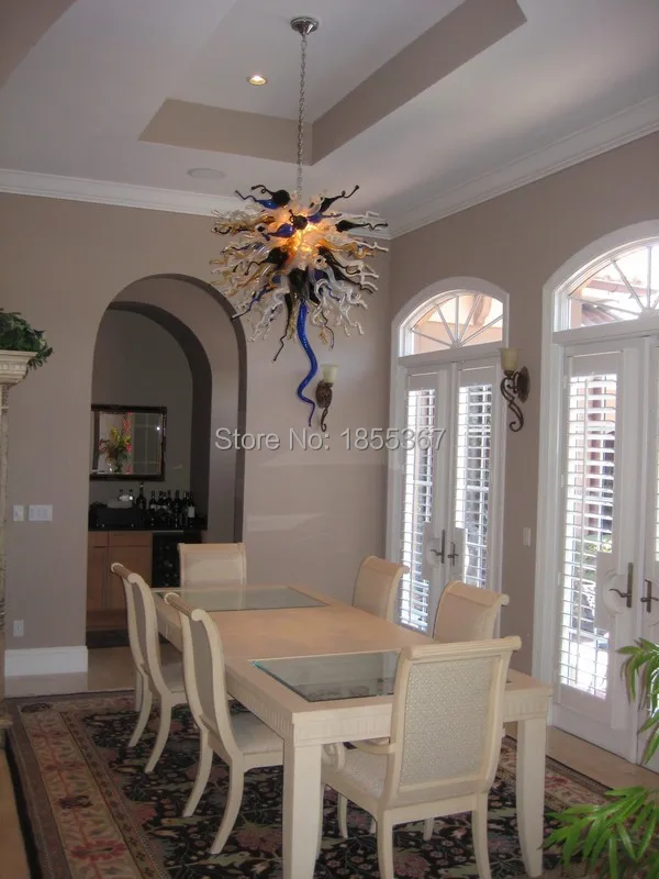 

Free Shipping Popular Romantic Lotus Flower Lamp Italian Crystal Chandelier