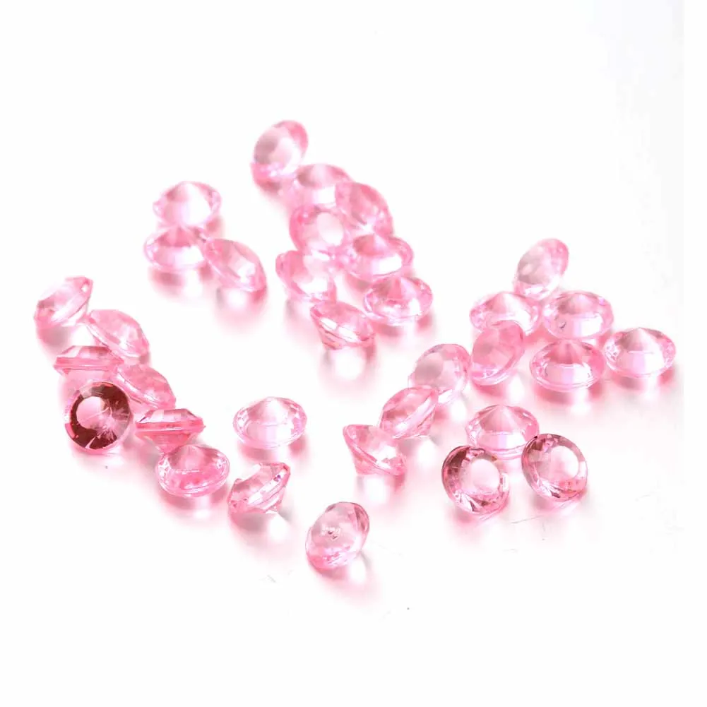 

2000pcs Handicraft Sewing Clear Acrylic Diamond Confetti For Wedding Decoration Table Scatters DIY Embroidery Tool #0922