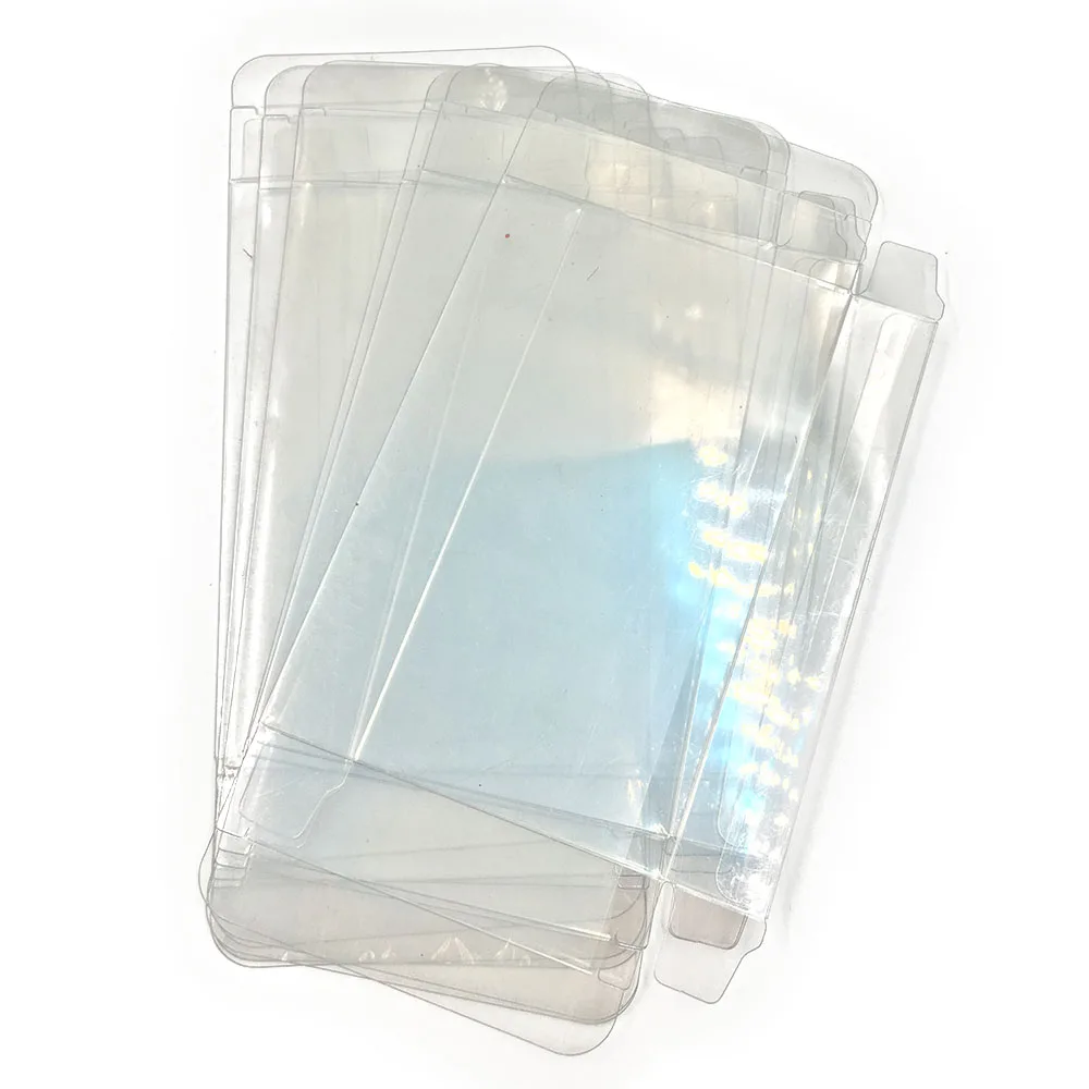 50 шт. игровой пластиковый прозрачный протектор картриджа Чехол Коробка для nintendo SNES Super NES пылезащитный чехол