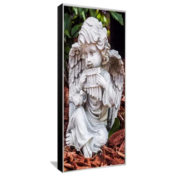 

White angel picture room Decoration unframe dressed pretty girl dancing painting By Numbers Handpaint Drawing On Canvas Wall Art