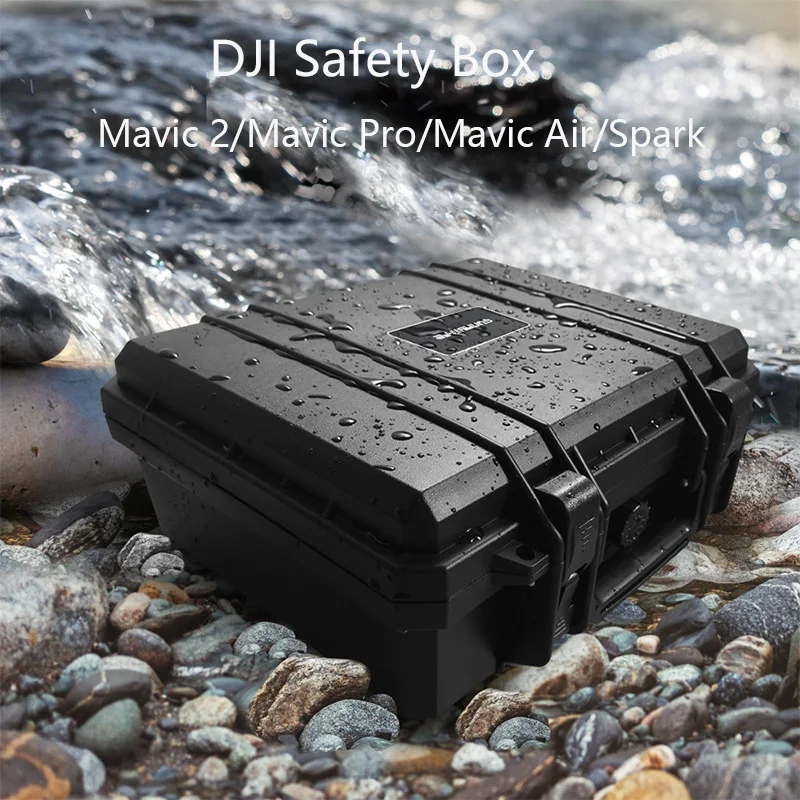 

Waterproof Hardshell Suitcase Safety Case Mavic 2 Pro/Zoom Travel Storage Bag Box for DJI Mavic Air/Pro/Spark Drone Accessories