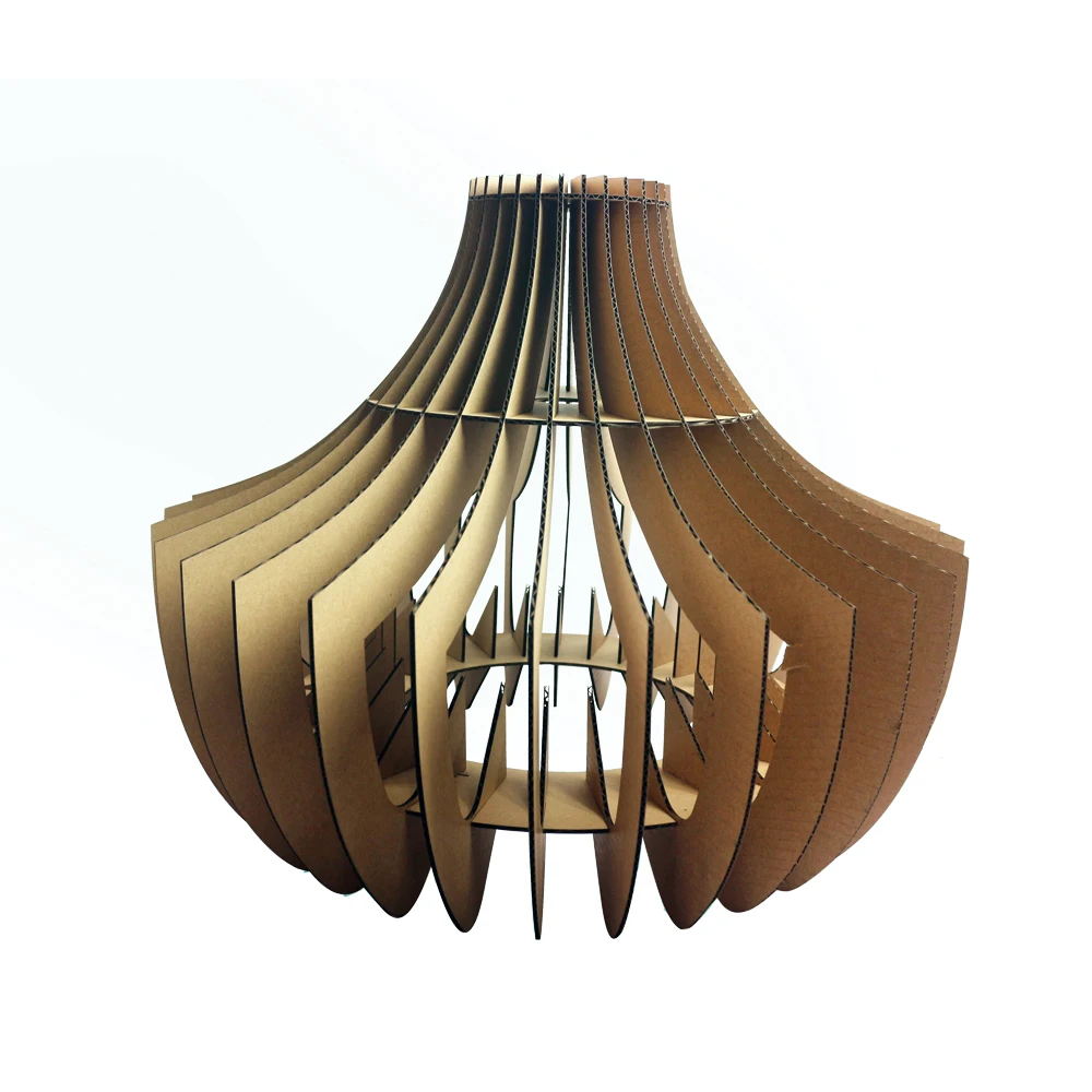 Creative Lampshade with LED Bulb Jigsaw Puzzle Toy Home Ornament Decor