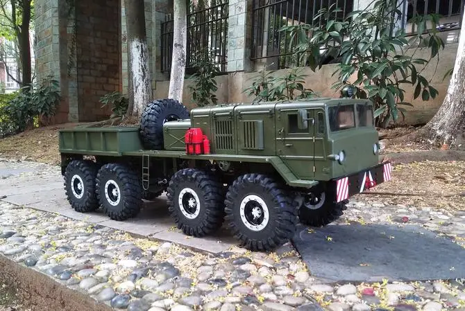 

NEW Military METAL 8X8 8 wheels 8WD TRUCK 1/12 Scale RC Frame and Body Compatible Capo TATRA CD15825 Cross MC8