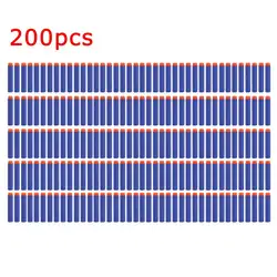 50/100/200 шт. легкий мягкий воздуха пистолет пули Дартс EVA пулевые дротики для Нерфа Н-Страйк серии Бластеры Kid для игрушечный пистолет