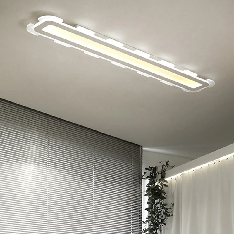 

Modern Rectangular LED Ceiling Lights For Living room Bedroom Aisle Hallway Surface Mount Acrylic Ceiling Lamp Free Shipping