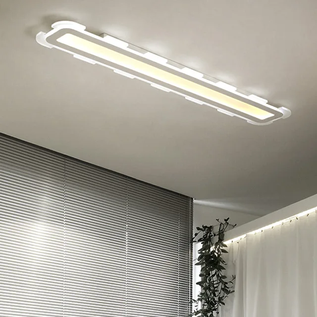 Special Offers Modern Rectangular LED Ceiling Lights For Living room Bedroom Aisle Hallway Surface Mount Acrylic Ceiling Lamp Free Shipping