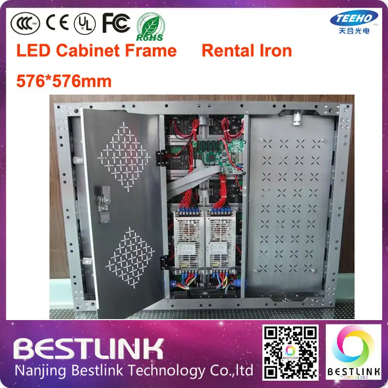 led panel board led display screen frame 576*576mm indoor led screen