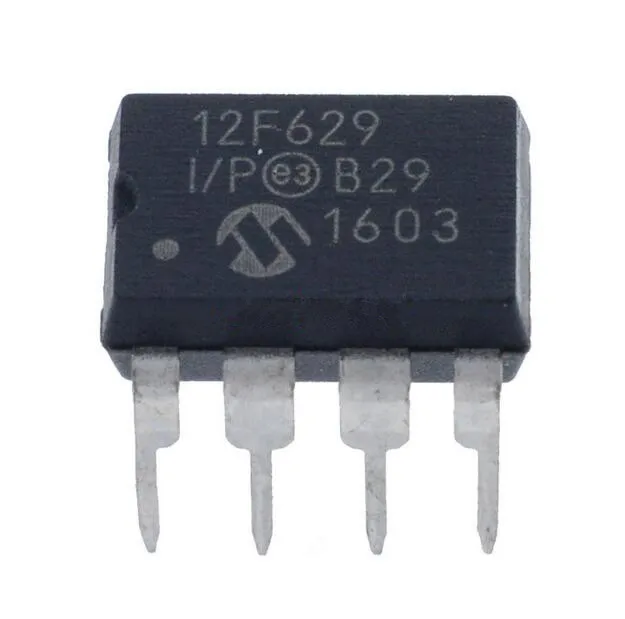 100 PCS New PIC12F629-I/P PIC12F629 12F629 DIP-8 In Stock | Компьютеры и офис