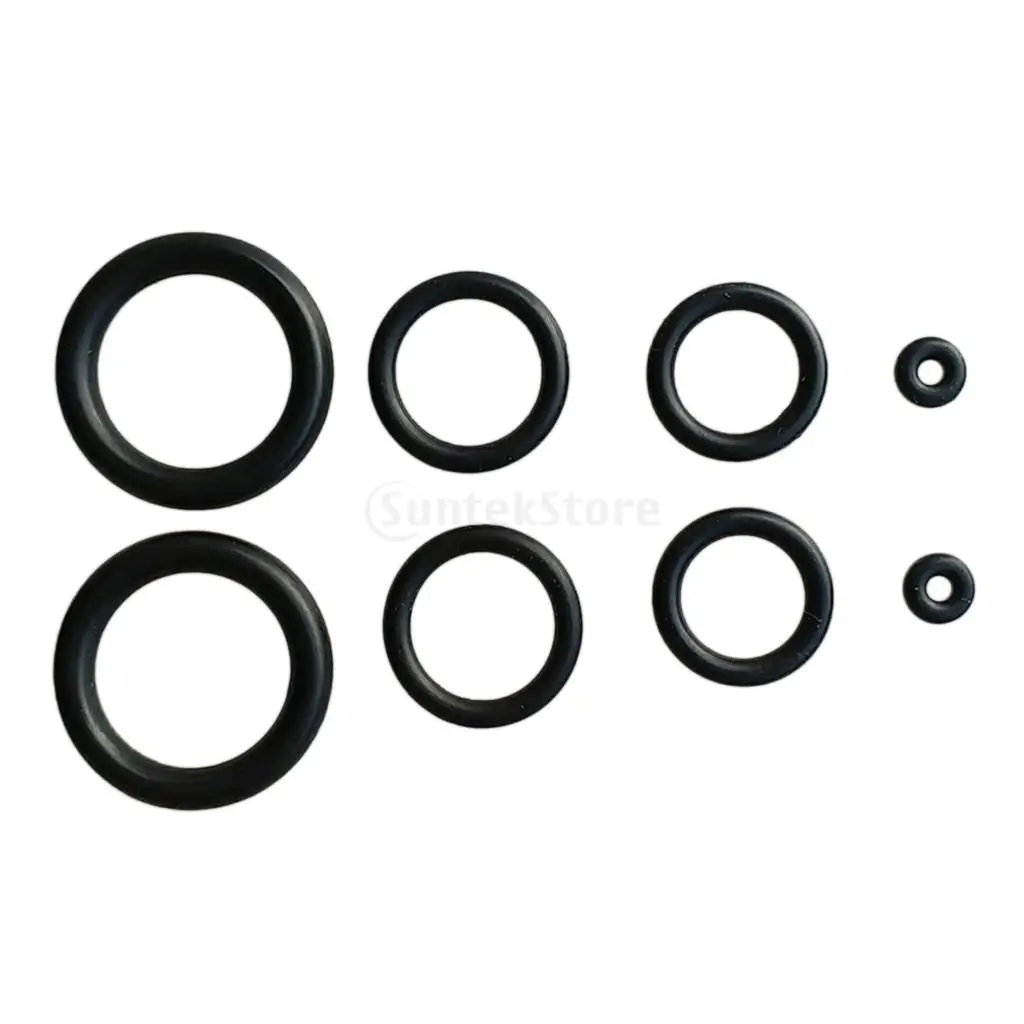 Set of 8 Universal Scuba Diving Diver BCD Regulator Tank Power Inflator Buoyancy O-Ring Kit