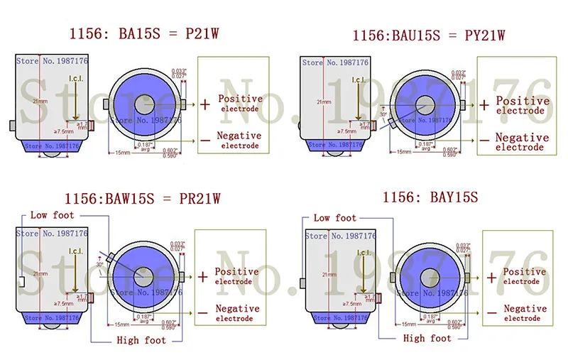 1156 BA15S P21W BAU15S PY21W 66 SMD 2835 авто светодиодный BAW15S PR21W BAY15S Белый Красный 12V автомобиль стоп-сигнал поворота лампы для фар