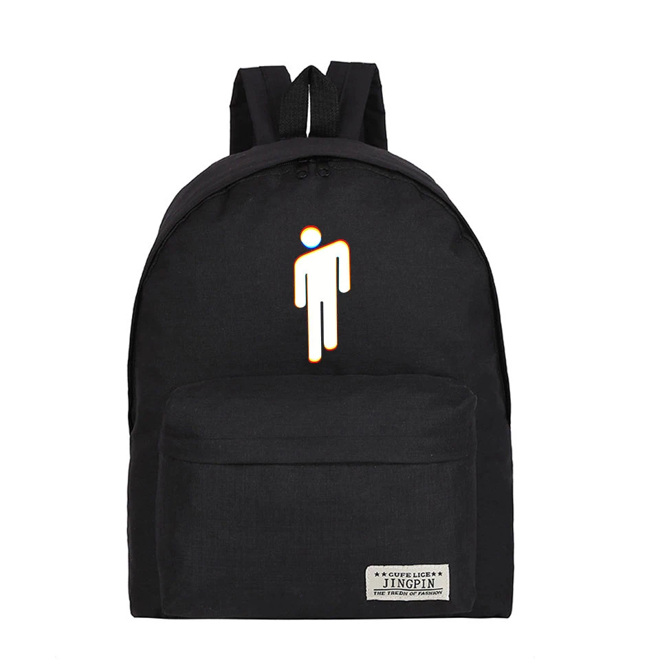 Koop Zanger Billie Eilish Grappige Rugzak harajuku Kpop mochila Hip Hop Tiener School cool tassen Billie Eilish hoge kwaliteit tas